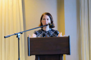 Molly-Flood-Kilmer-of-the-ABA-Division-for-Bar-Services Molly Flood Kilmer of the ABA Division for Bar Services speaking at a podium